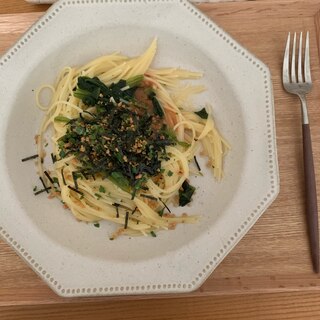 料理苦手でも作れる、ほうれん草と炙りたらこパスタ